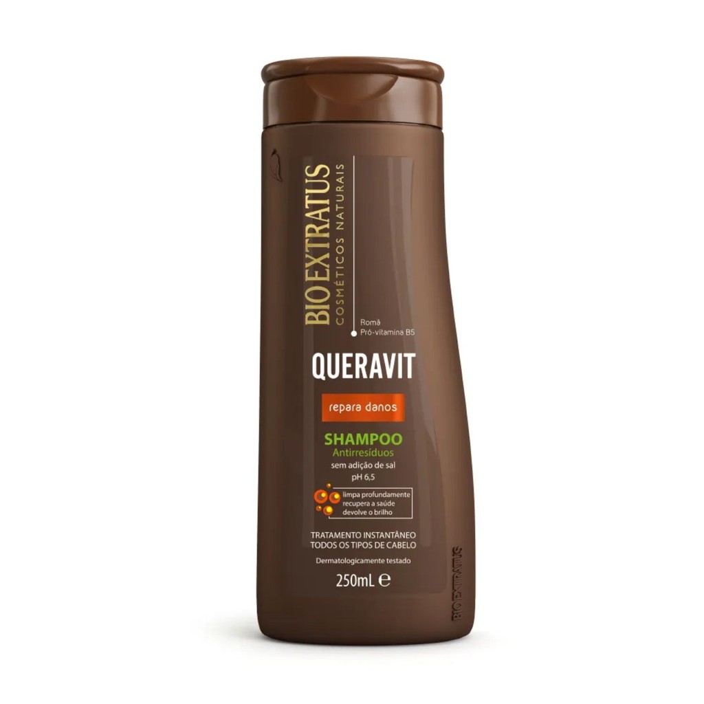 Shampoo Queravit Antirresíduos 250ml - Bio Extratus