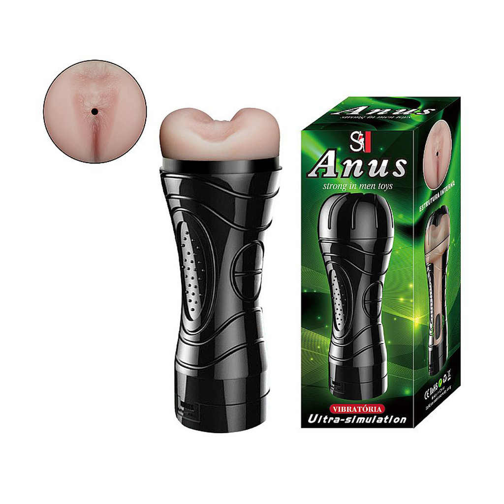 Masturbador de Ânus com Vibrador - 10,5 x 3 cm | Sexy Import