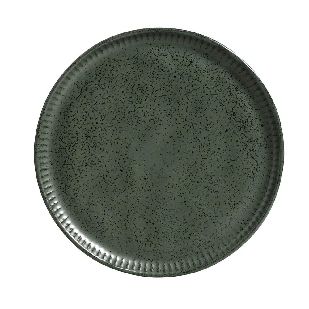 Conjunto com 6 Pratos de Sobremesa Linhas Greenery Ø21,5cm