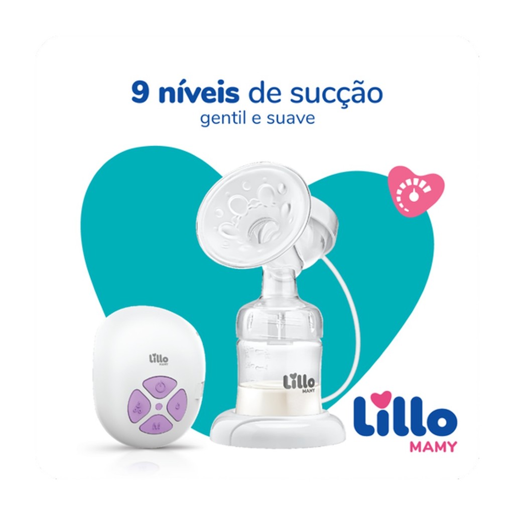 Bomba Elétrica Extrator de Leite Materno Bivolt - Lillo · foto 2