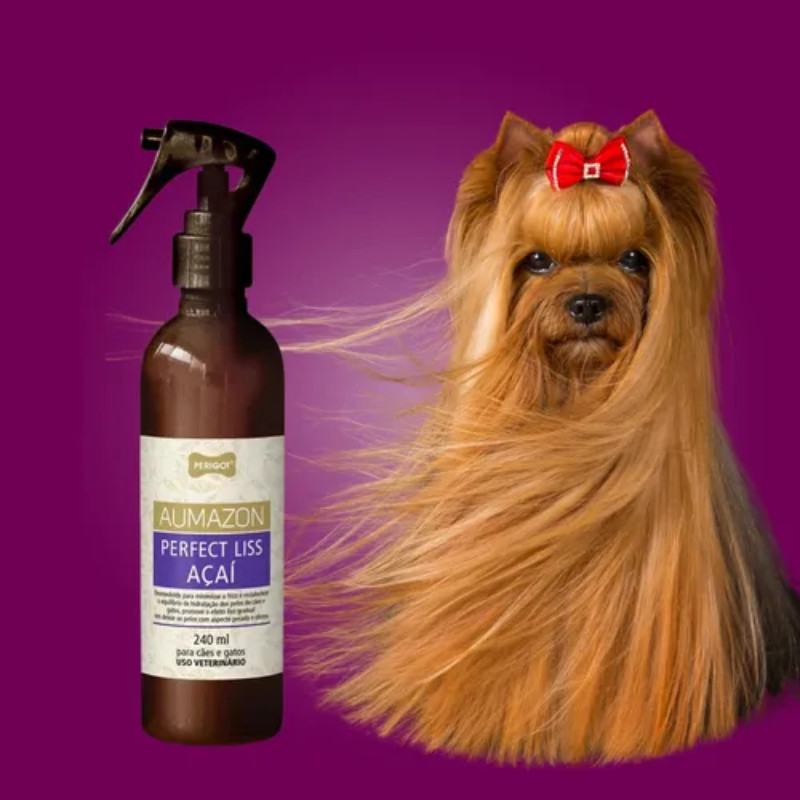 Perfect Liss Aumazon Açaí Perigot 240ml – Alisamento Capilar Profundo, Brilho Intenso, Nutrição dos Fios e Hidratação