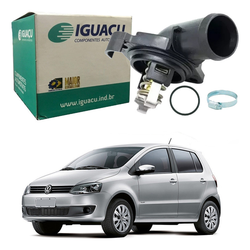 Valvula Termostatica Iguaçu Fox 1.0 1.6 8v 2010 A 2015 em Oferta na Shopee