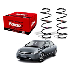 Par Mola Dianteira Civic 1.8 Automático 2006 A 2011
