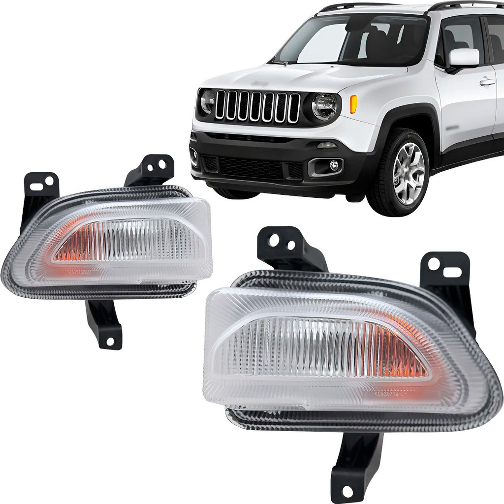 Pisca Parachoque Dianteiro Renegade 2015 2016 2017 2018 2019 2020 2021 em Oferta na Shopee