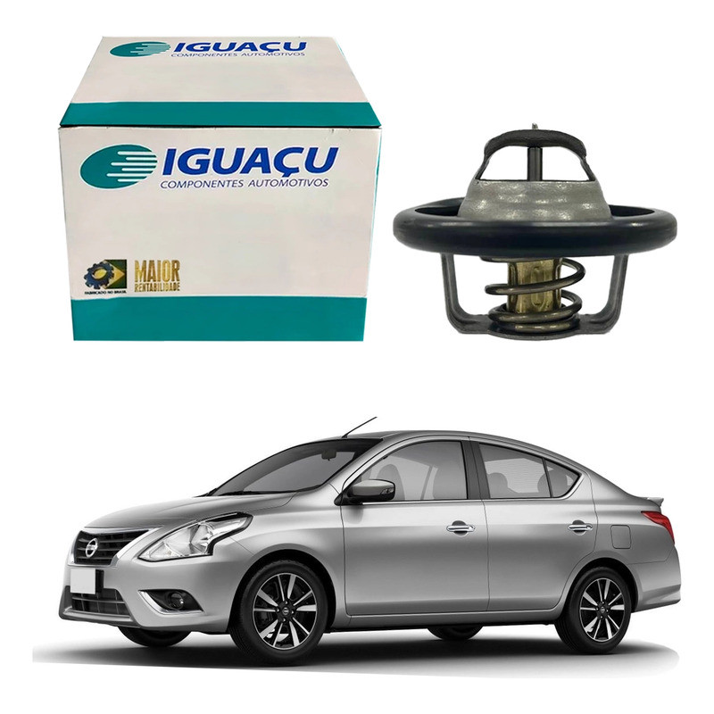 Valvula Termostatica Iguaçu Nissan Versa 1.0 1.6 2015 A 2020