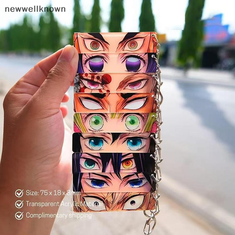 [newwellknown] 2/9 Unidades Chaveiro De Cartão De Anime Decorar Menina Acessórios De Mochila De Acrílico Desenho Animado em Oferta na Shopee