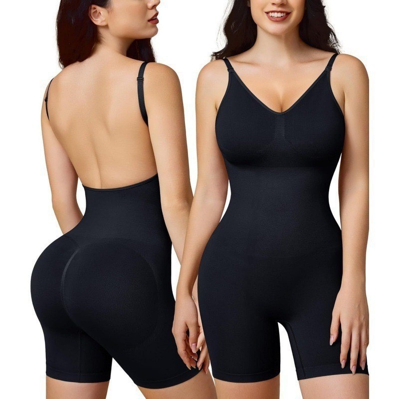 Cinta Modeladora Feminina Macaquinho Modelador Body Segunda Pele Com Alca RegulavelShort Levante Bumbum Afina Cintura em Oferta na Shopee