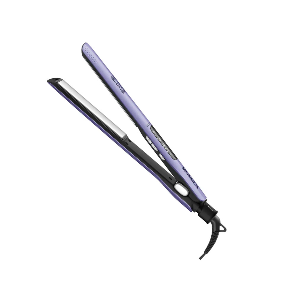 Prancha Mondial Space Shine Mondial Lilás Bivolt P-26 em Oferta na Shopee