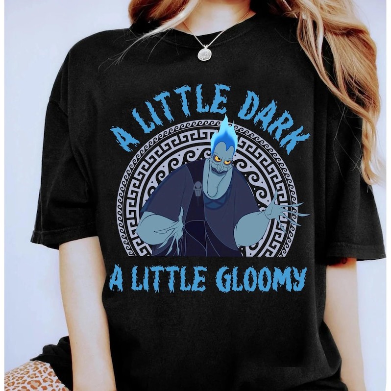 Camiseta Vintage Feminina De Algodão, Casual E Confortável, Com Estampa Do Vilão Hércules, Pluto Da Disney