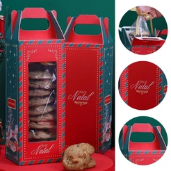 10 CAIXA PARA PRESENTE NATAL 8X6,5X20CM TRADIÇÃO 5245 ( JANGO NATAL 2025 )
