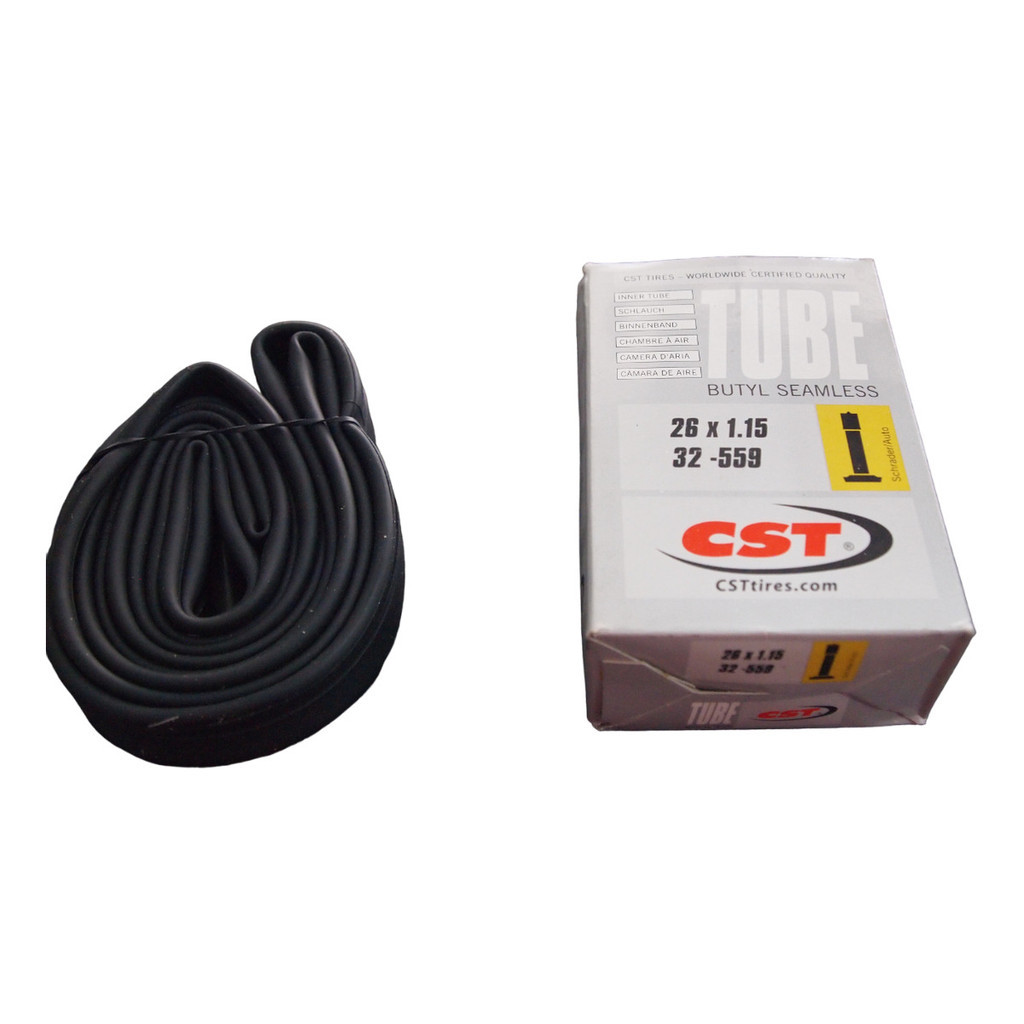Câmara De Ar Mtb Cst Para Aro 26 X 1.15 Com Válvula Schrader