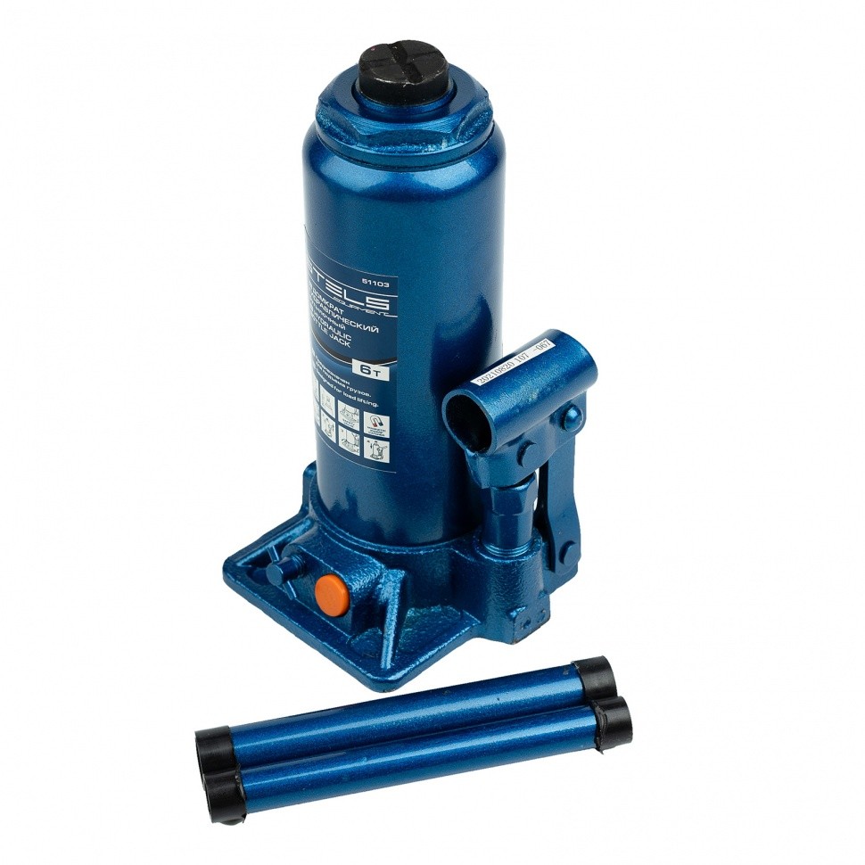 MACACO HIDRAULICO TIPO GARRAFA, 6T, ELEVACAO 216-413MM, 1PC // STELS em Oferta na Shopee