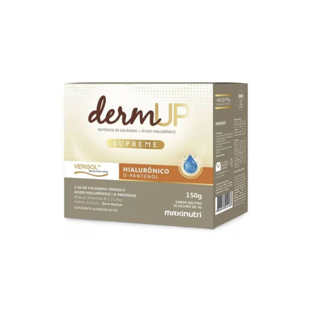 Dermup Supreme Verisol Ácido Hialurônico 30 X 5g Neutro Maxinutri