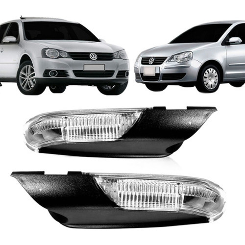 Pisca Retrovisor Carros Golf E Polo Ano 2007 2008 2009 2010 2011