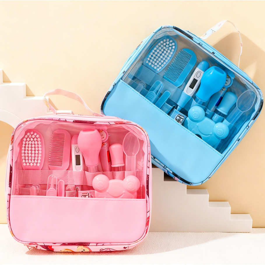 Kit 13 Higiene Cuidado Bebê Recém Nascido Essencial 13 Peças Cuidados Com O Bebê Recém Recém