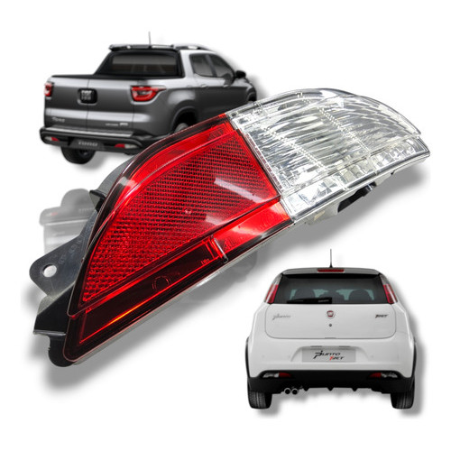 Lanterna Luz D Ré Lado Direito Fiat Toro 16/24 E Punto 7/12 Direito/passageiro Vermelho