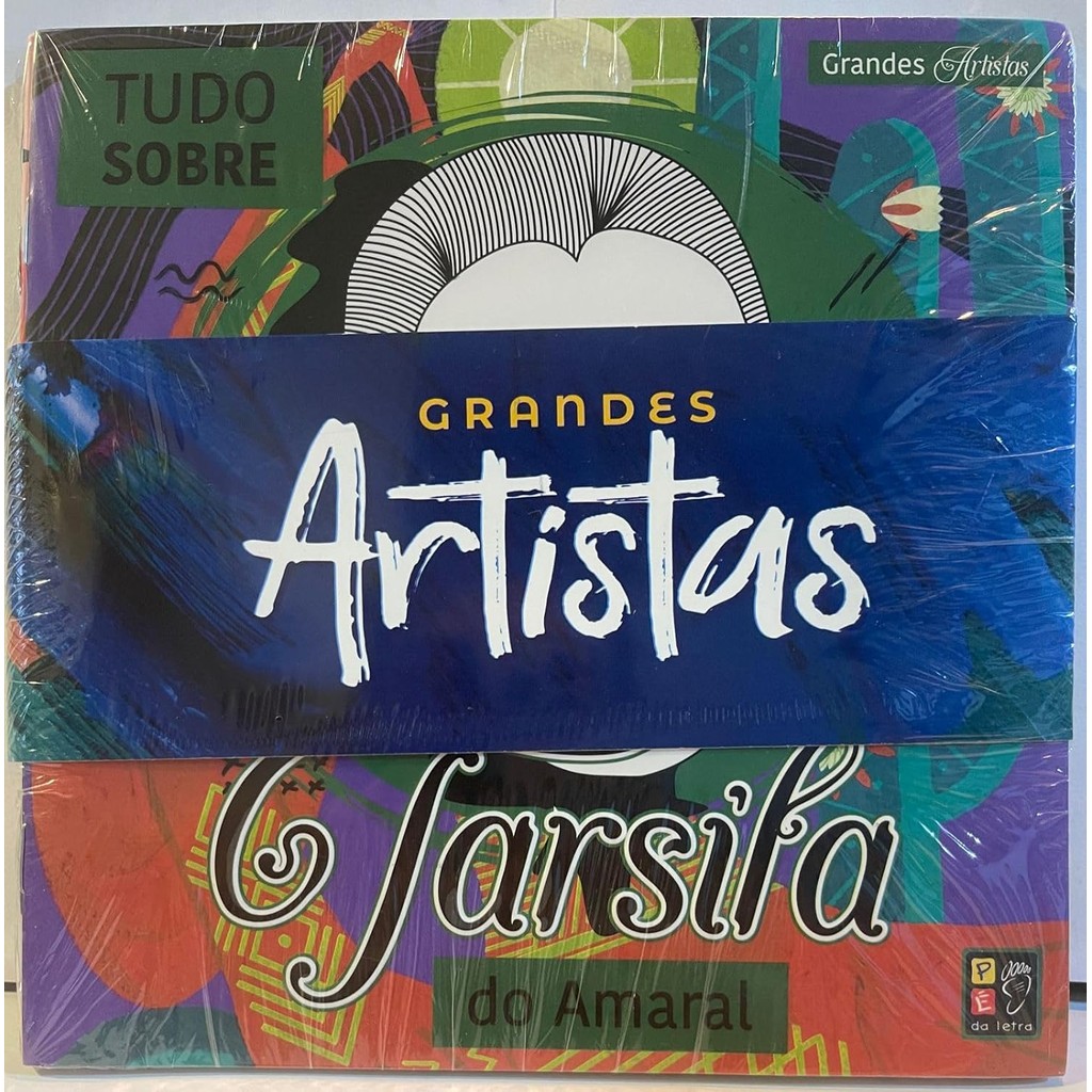 Conjunto com 8 Livros sobre Grandes Artistas em Oferta na Shopee