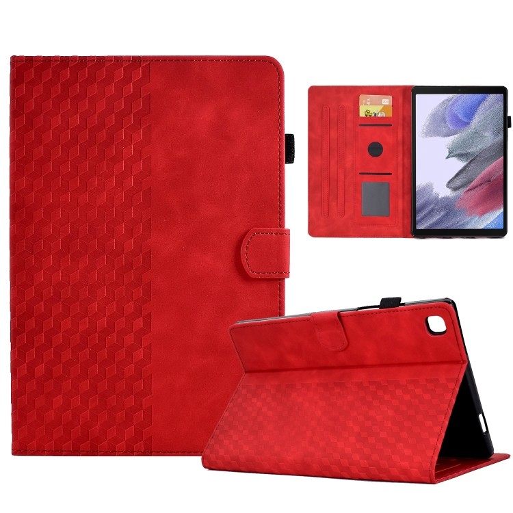 Venda Direta Da Fábrica Para Samsung Galaxy Tab A7 Lite T220/T225 Rhombus Capa De Couro Em Relevo Tablet