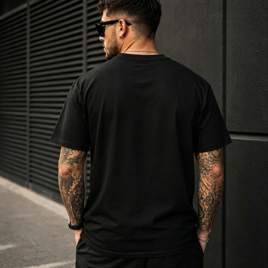 0616 MD Camiseta masculina preta de manga curta camiseta academia camisetas oversized masculina