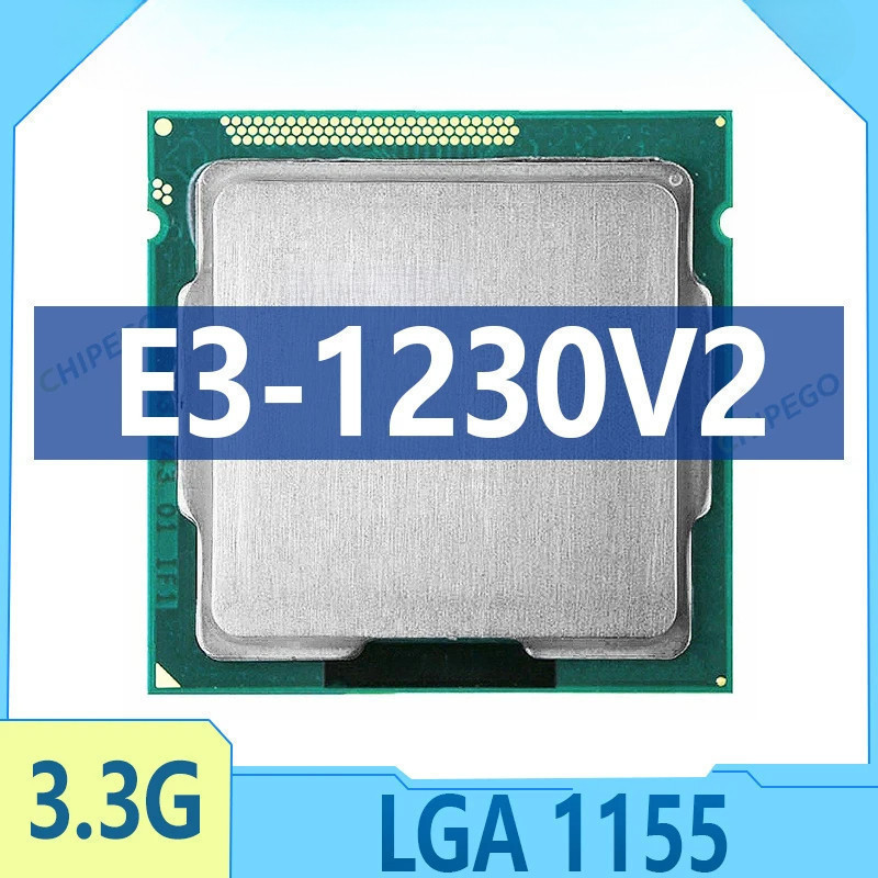 Atualização de jogos de escritório CPU Xeon E3-1230 v2 Desempenho perto de i7-3770 LGA1155 4 núcleos 8 linhas 180 dias d