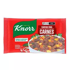 Tempero em Pó Knorr para Carnes 50g - Embalagem com 24 Unidades