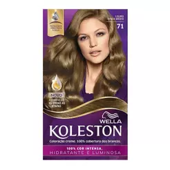 Tinta de Cabelo Koleston 71 Louro Cinza Médio 55g