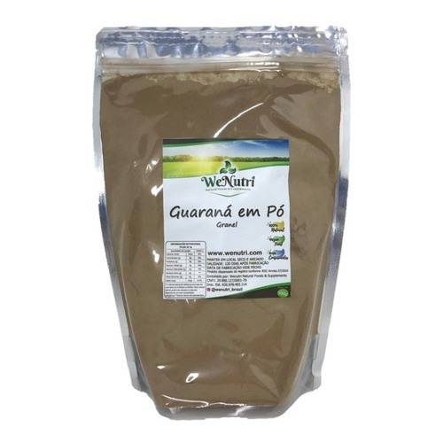Guarana Em Pó Puro 1Kg Wenutri
