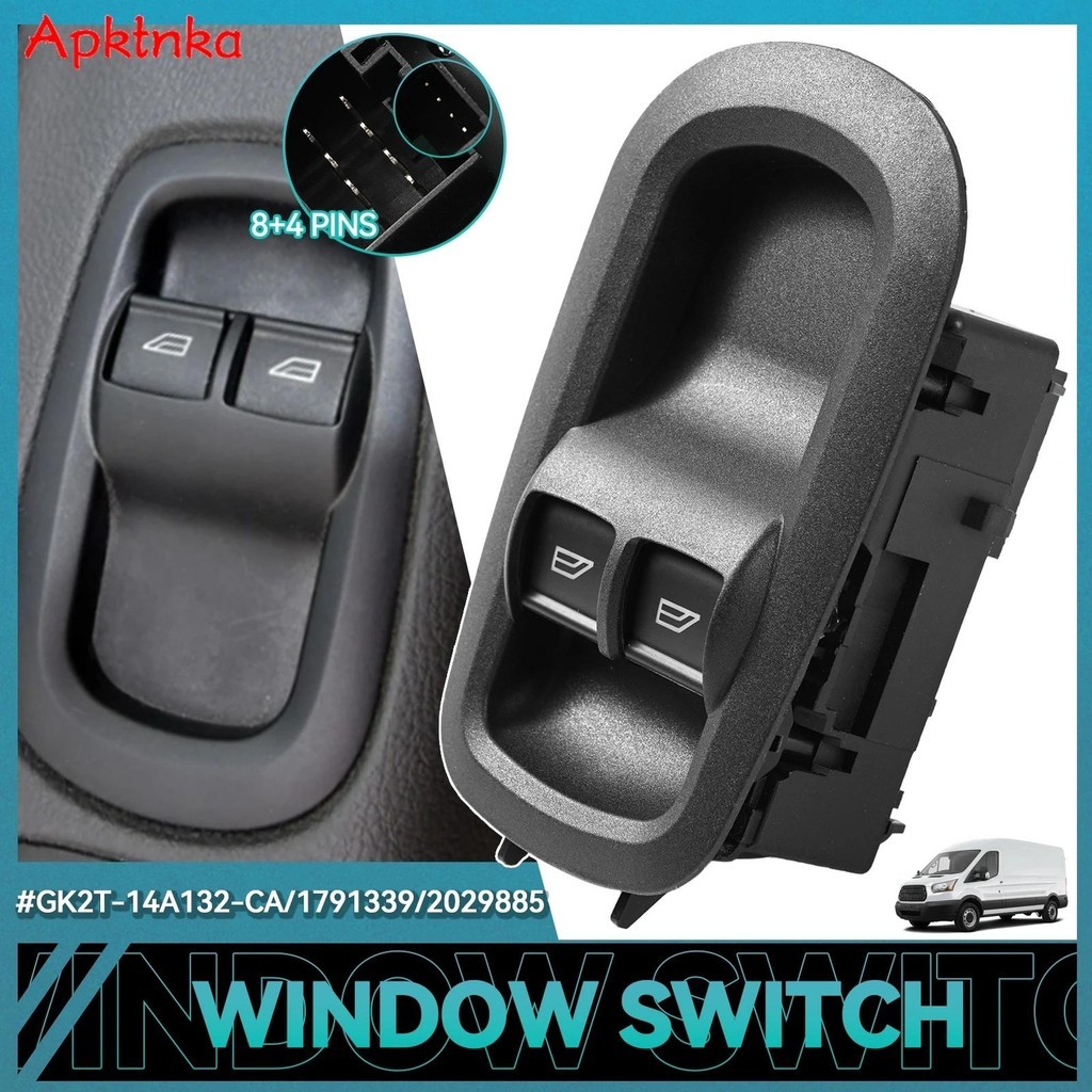 GK2T-14A132-CA Apto Para Ford Transit MK8 2014-2019 Carro Elétrico Janela Levantador Interruptor De Controle Botão Mestr
