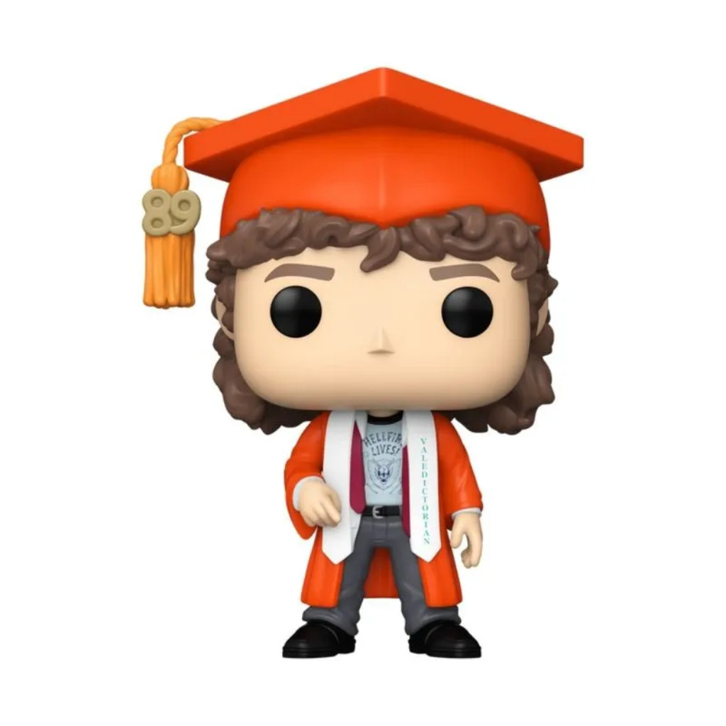 Boneco Funko Pop Stranger Things T5 Dustin Na Formatura 1887