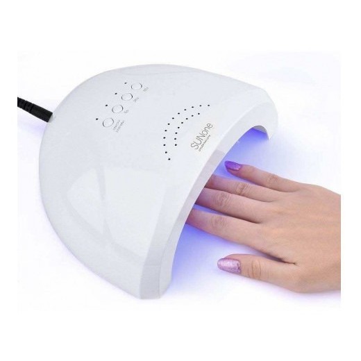 Cabine Sun One 48w Branca Uv/led Timer Digital Unhas