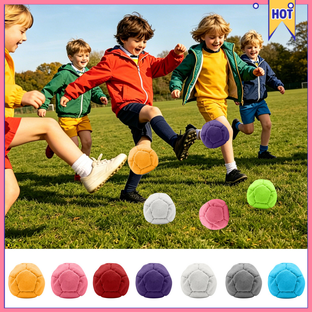 Creative Outdoor Soft Suede Bean Bag Toys for Kids – Soccer Throwing Sandbags Juggling Balls Perfect for Fun Play and
