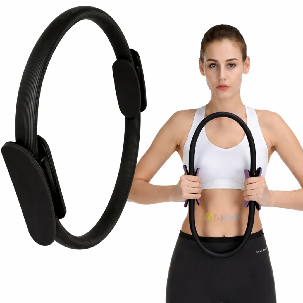 Anel Tonificador Arco Pilates Yoga Fitness Ginastica Fisioterapia Treinamento Flexível Reabilitação