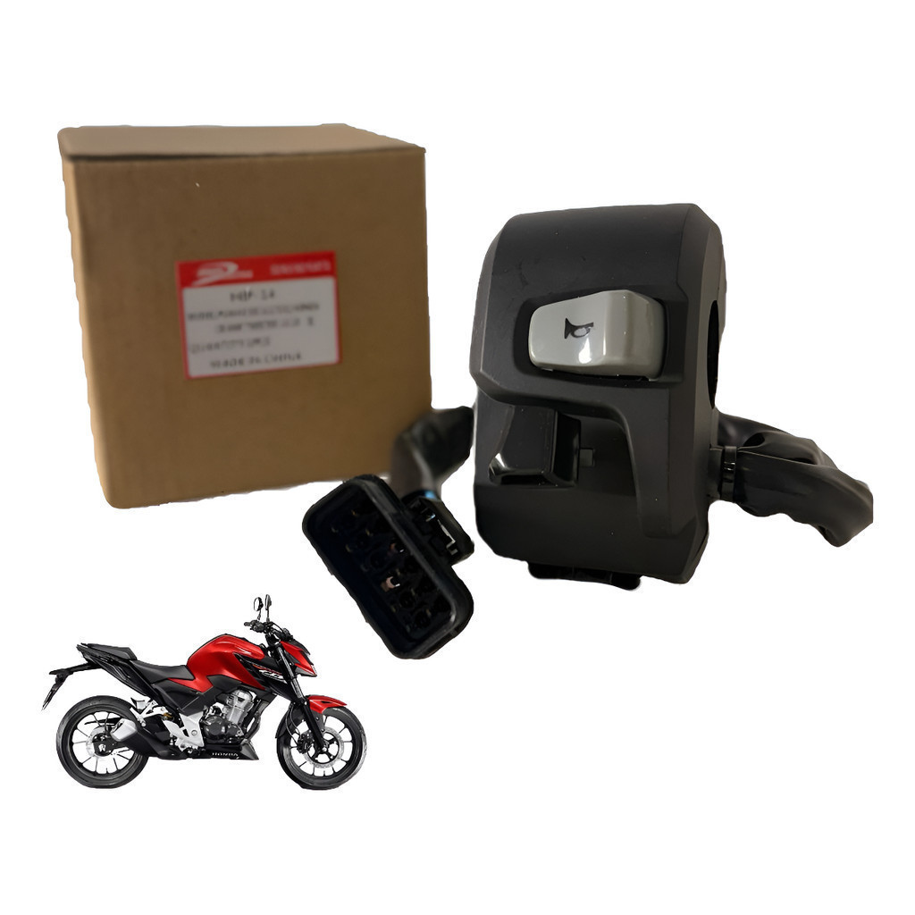 Punho Chave De Luz Honda Cb 300f Twister (2023 A 2025)