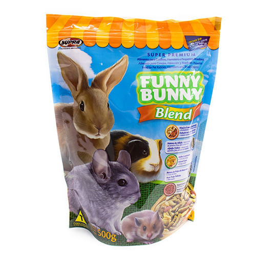 Alimento Supra Funny Bunny Blend para Roedores - 500g