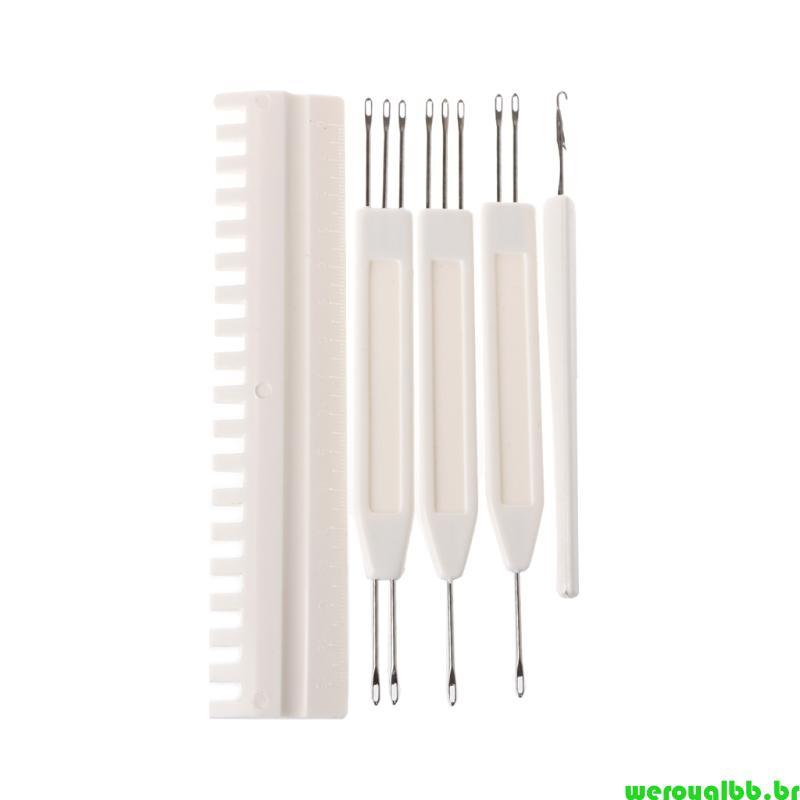 Conjunto De Ferramentas De Transferência weroyalbb 1x2 1x3 2x3 Para Todos Os 4 5mm Máquina De Tricô Brother KH588 K