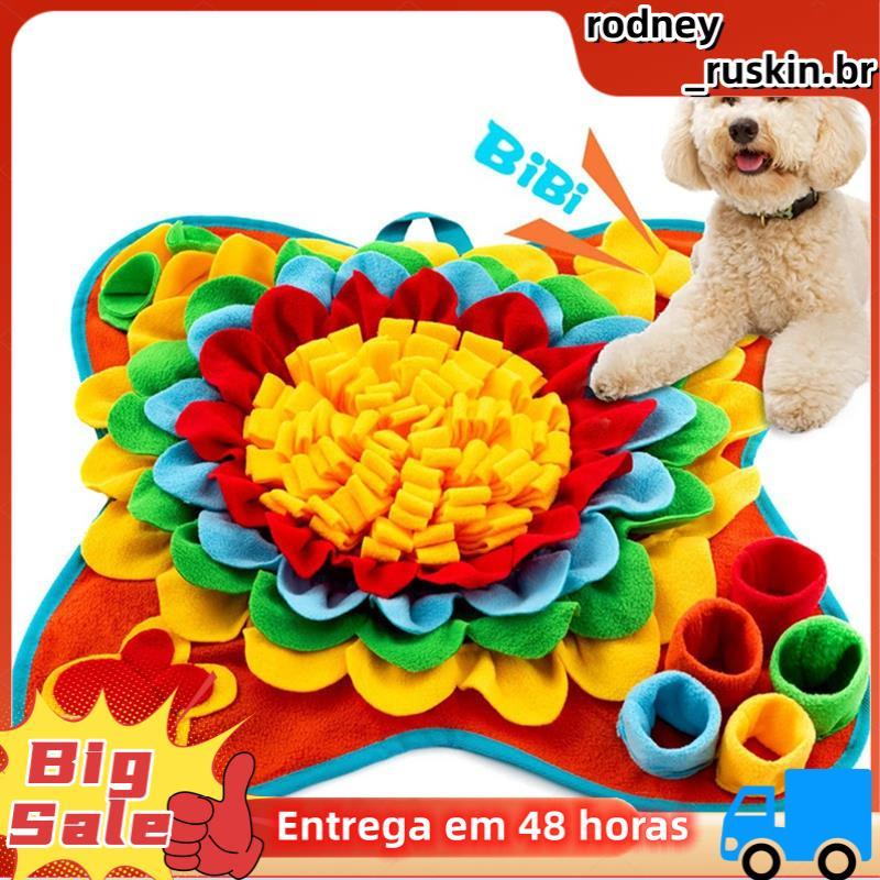 Tapete De Snuffle Para Animais De Estimação Estridente Cães , Forragem Interativo Gatos Alimentação Lenta , Quebra-Cabeç