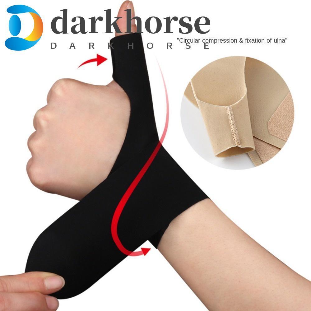DARKHORSE Suporte De Pulso Pulseira Esportiva Polegar Imobilizador Cinta Túnel Do Carpo Compressão Dor Dedo