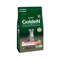 Ração 3kg Golden Seleção Natural para Gatos Filhotes Frango e Arroz