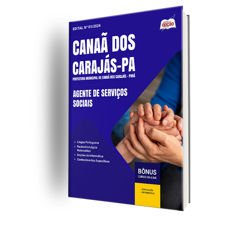 Apostila Prefeitura de Canaã dos Carajás - PA  - Agente de Serviços Sociais