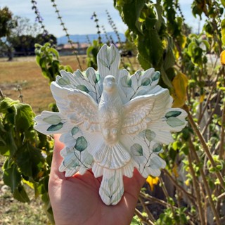 Divino Espírito Santo 17cm-Verde Delicado/Para Pendurar em Oferta na Shopee