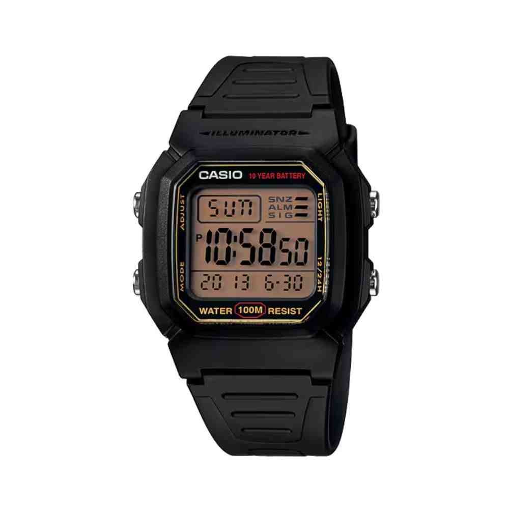 Relógio Casio Preto Masculino W-800HG-9AVDF