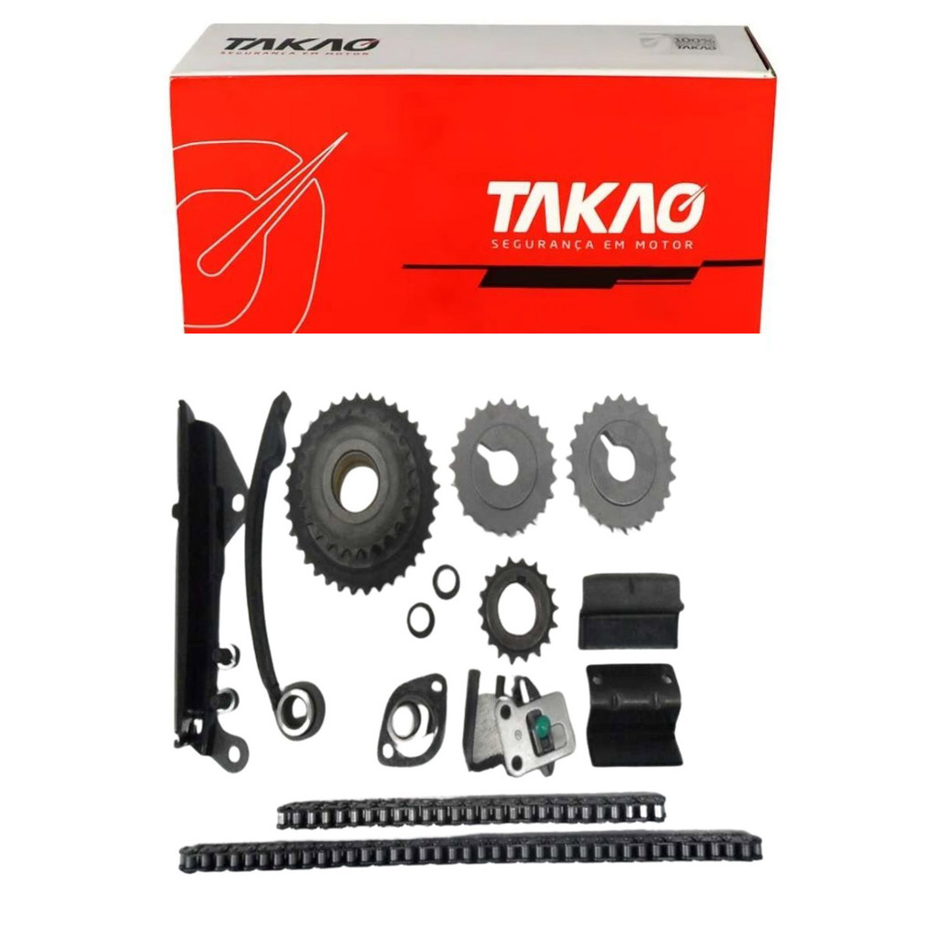 Kit De Corrente Sentra 1.6 16V 1991 A 1994 / Sentra 1.6 16V 1995 A 1997 - Takao Kcrd16