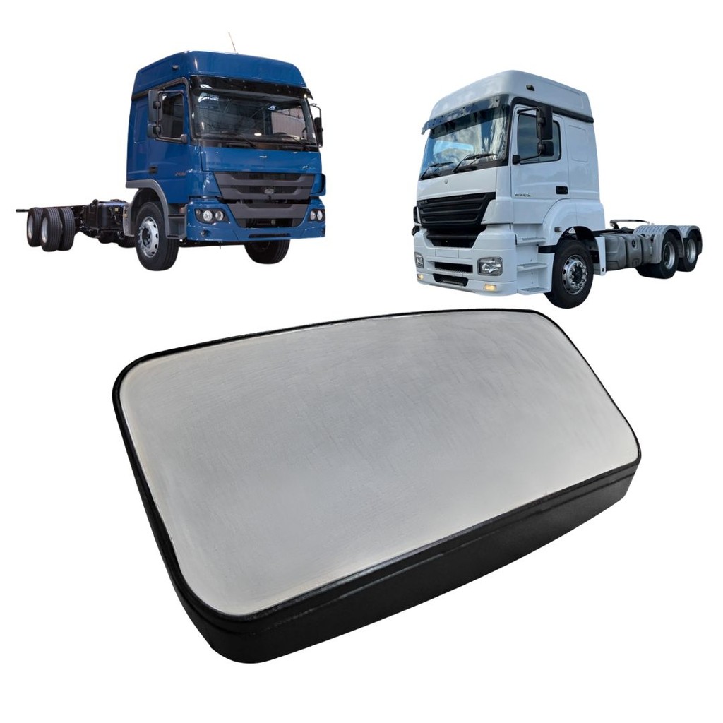 Espelho Retrovisor Para Mercedes Benz Axor Atego Convexo Sem Desembaçador e Braço Lado Direito em Oferta na Shopee