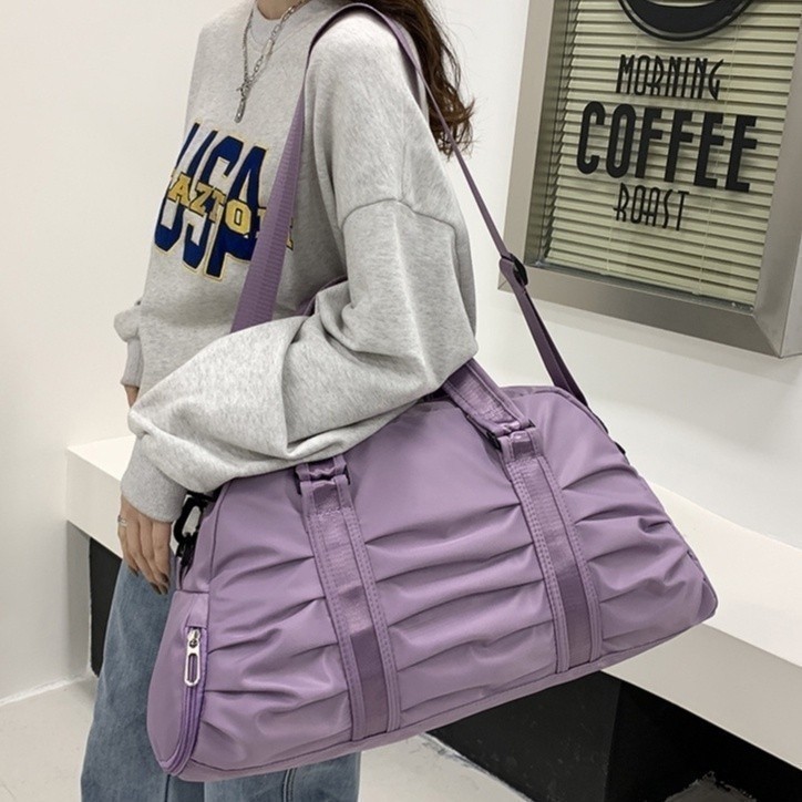 Bolsa de viagem impermeavel de grande capacidade, bolsa de ombro de fitness esportiva AlexStore