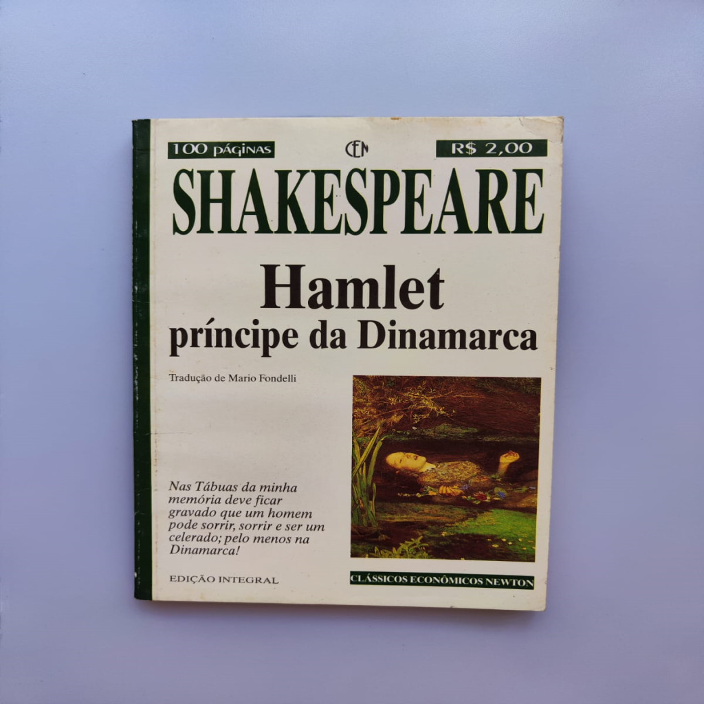 hamlet: príncipe da dinamarca autor william shakespeare