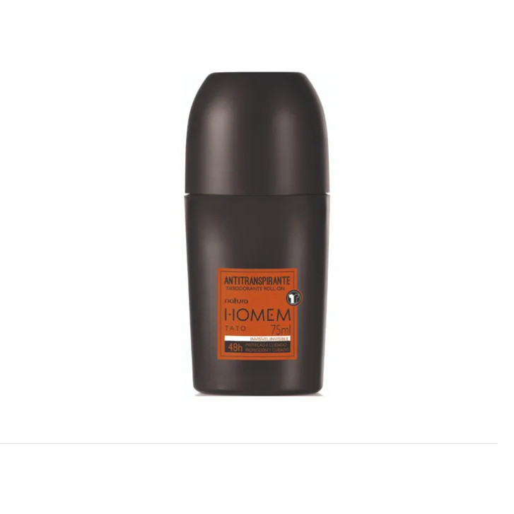 Desodorante Antitranspirante Rollon Natura Homem Tato 75 Ml