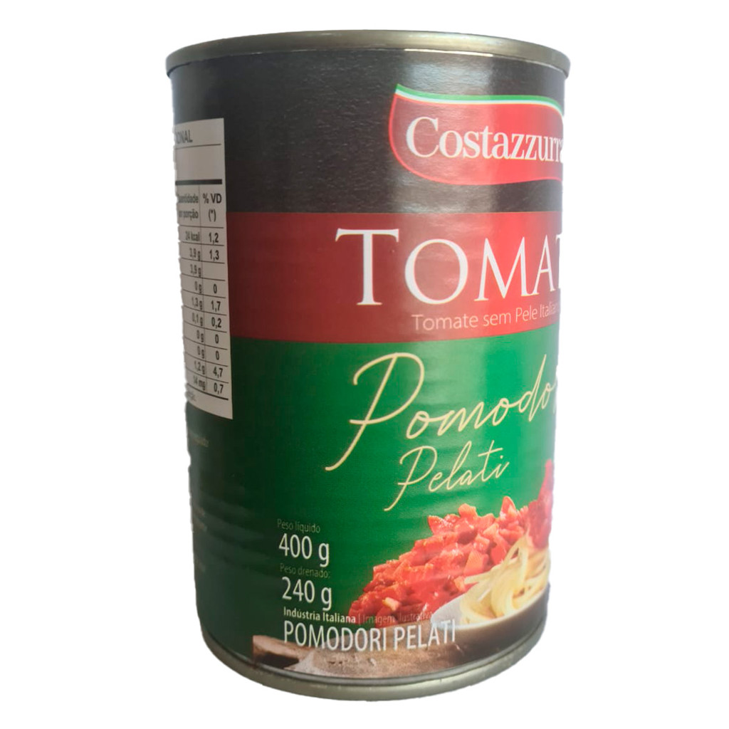 Detalhes do Pomodori Pelati Costazzurra 400gr