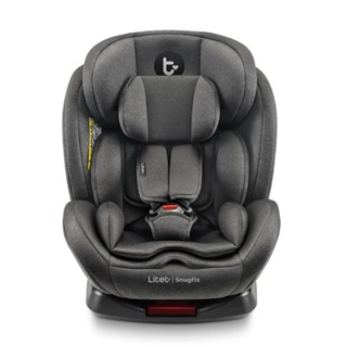 Cadeira Para Auto Litet Snugfix 360o Com Isofix Preta + Book em Oferta na Shopee