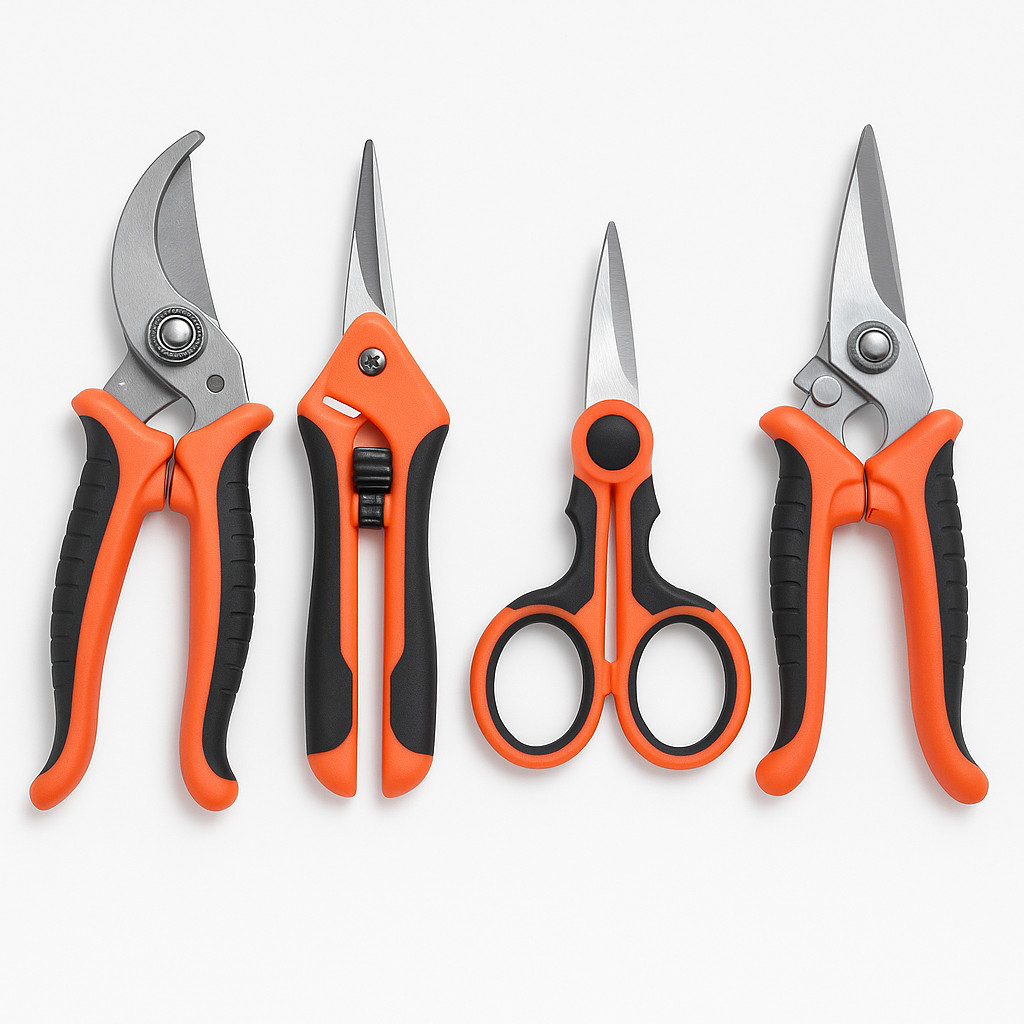 Kit 4 Tesouras de Poda Para Jardinagem Galhos Folhas Plantas em Oferta na Shopee