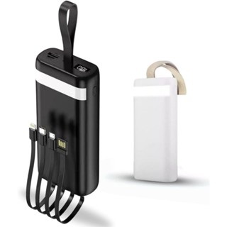 Power Bank Universal de 20.000mAh Carregador Portátil para Android e iOS, Inclui Lanterna Integrada em Oferta na Shopee